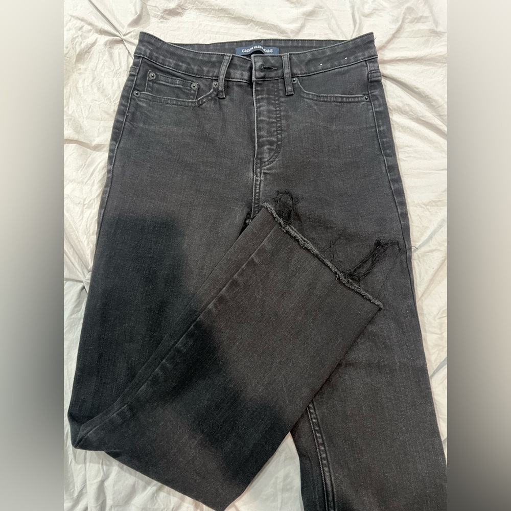 Calvin Klein Men's Dark Gray Jeans